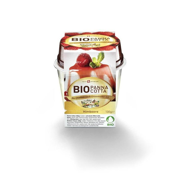 Produktfoto zu Bio Panna Cotta