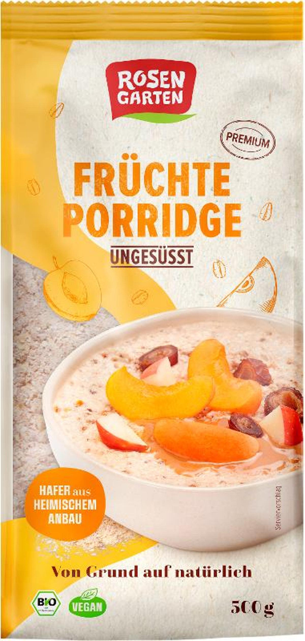 Produktfoto zu Früchte-Porridge ungesüßt