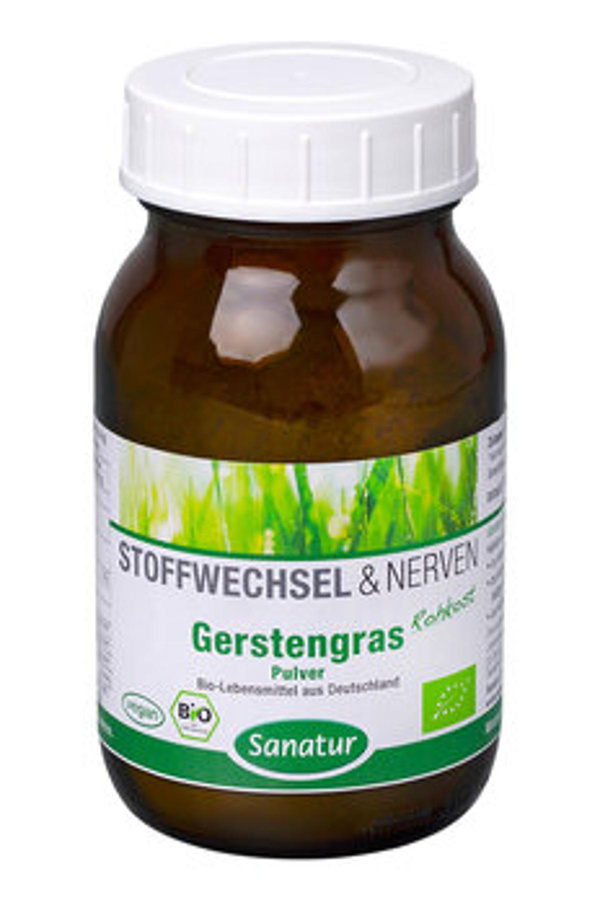 Produktfoto zu Sanatur Gerstengras Pulver