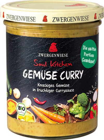 Produktfoto zu Soul Kitchen Gemüse Curry von Zwergenwiese