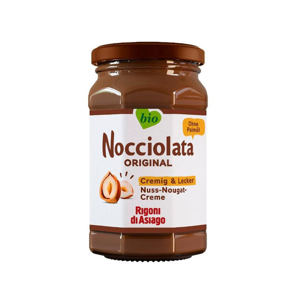 Produktfoto zu Rigoni di Asiago Nocciolata Original Nuss Nougat Creme