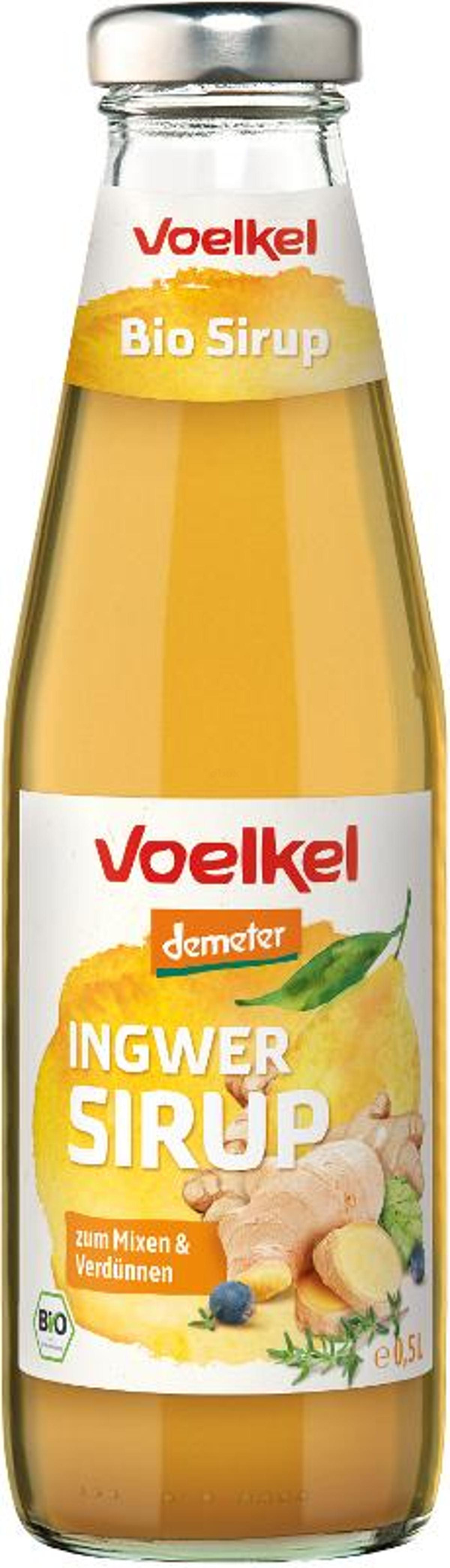 Produktfoto zu Ingwer Sirup Demeter