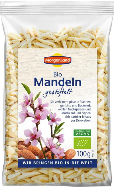 Produktfoto zu Mandeln gestiftelt