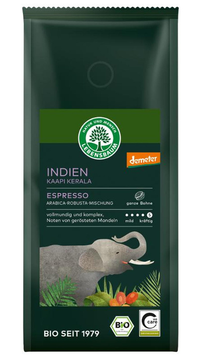 Produktfoto zu Kaapi Kerala Espresso ganze Bohnen