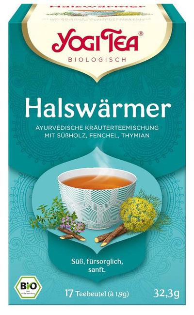 Produktfoto zu Yogi Tea® Halswärmer Tee