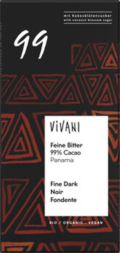 Produktfoto zu Vivani Bitter 99 %