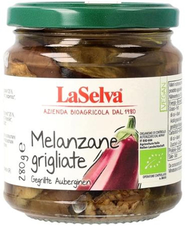 Produktfoto zu Gegrillte Auberginen in Öl