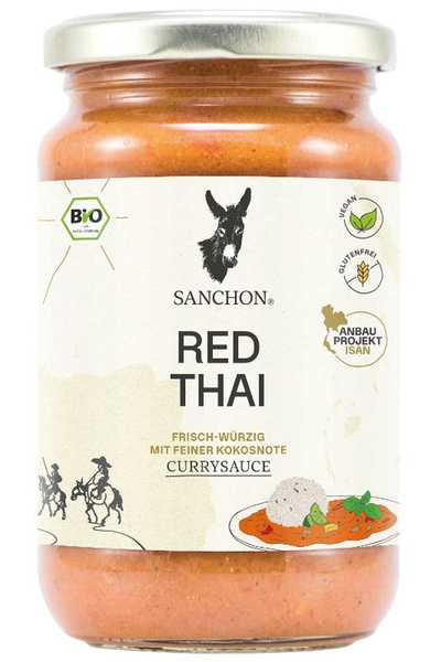 Produktfoto zu Sanchon Red Thai Currysauce