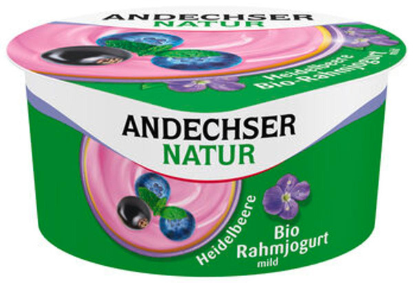 Produktfoto zu Jogurt Heidelbeeere-Cassis