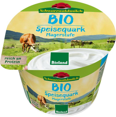Produktfoto zu Speisequark Magerstufe 0,2%  Becher