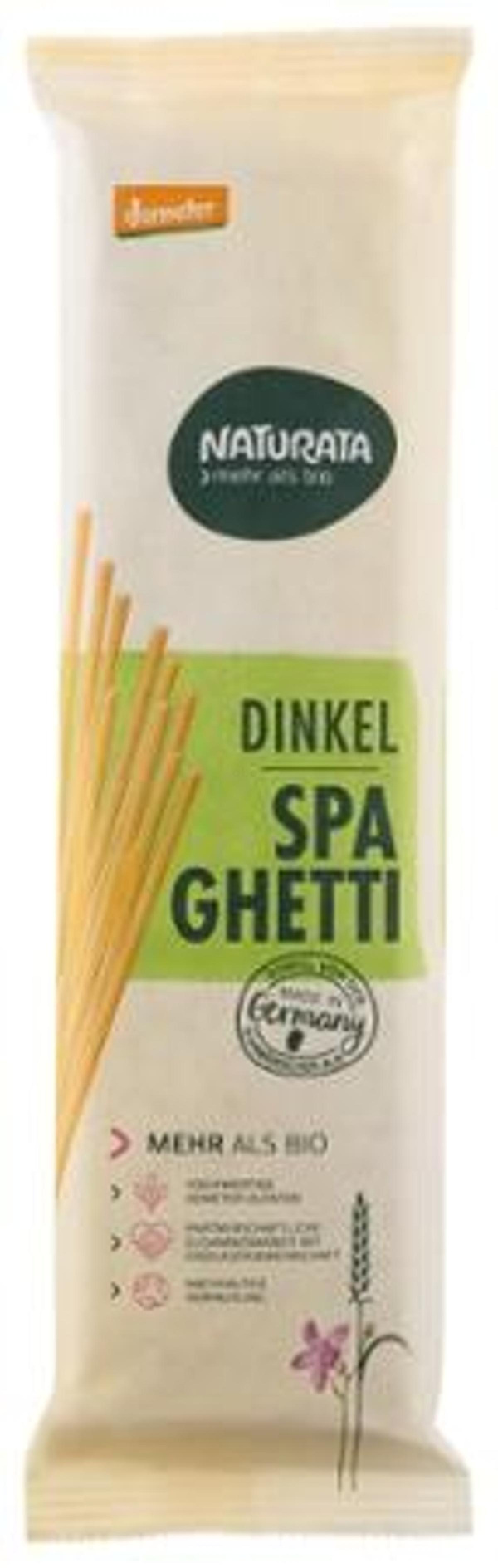 Produktfoto zu Spaghetti Dinkel hel