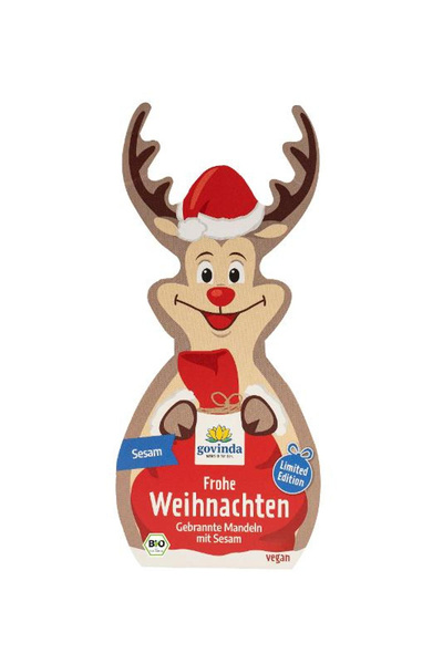 Produktfoto zu Rudi Rentier Gebrannte Mandeln mit Sesam