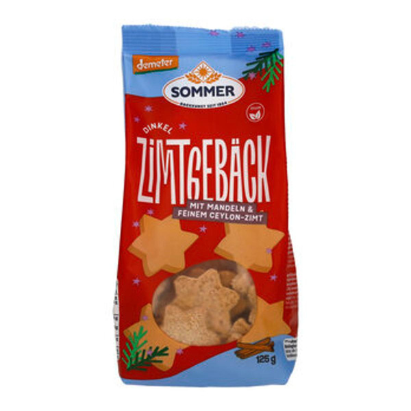 Produktfoto zu Dinkel-Zimtgebäck - vegan