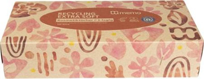 Produktfoto zu MEMO Kosmetiktücher 2-lagig