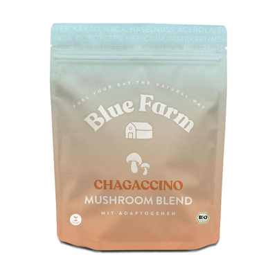 Produktfoto zu Haferpulver Chagaccino mit Vitalpilz Chaga