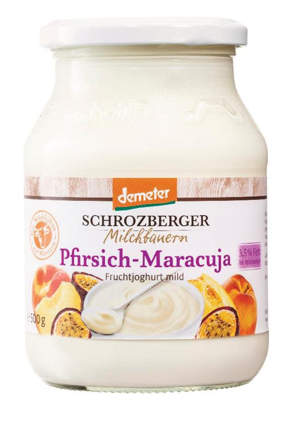 Produktfoto zu Fruchtjoghurt Pfirsich-Maracuja