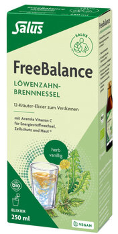 Produktfoto zu FreeBalance Löwenzahn-Brennnessel-Elixier