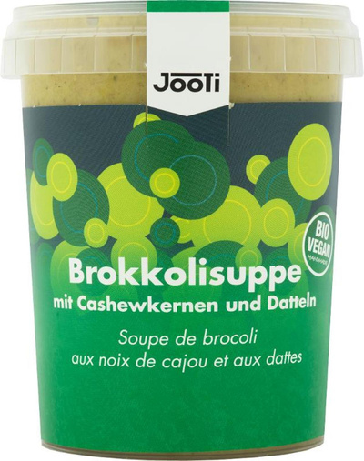 Produktfoto zu Frische Brokkoli-Cashew-Suppe