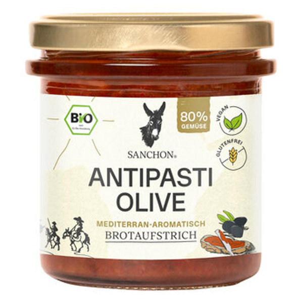 Produktfoto zu Sanchon Brotaufstrich Antipasti Olive