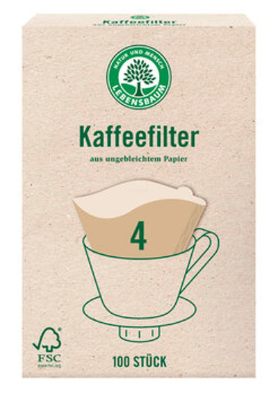 Produktfoto zu Kaffeefilter Gr. 4