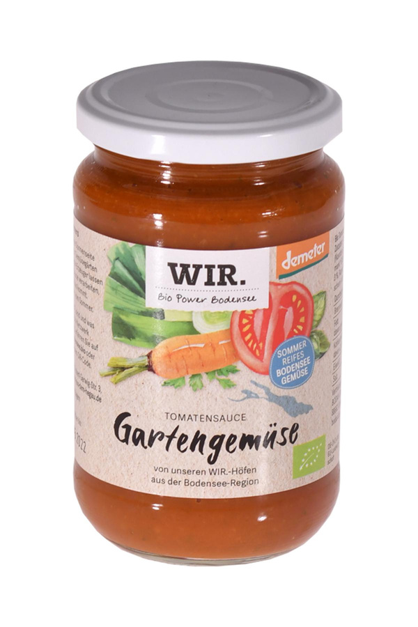 Produktfoto zu Tomatensauce Gemüse und Kräuter