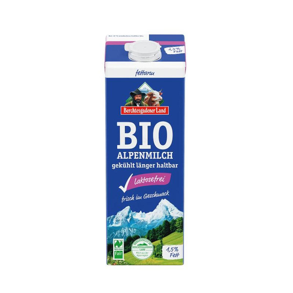 Produktfoto zu laktosefreie Alpenmilch fettarm