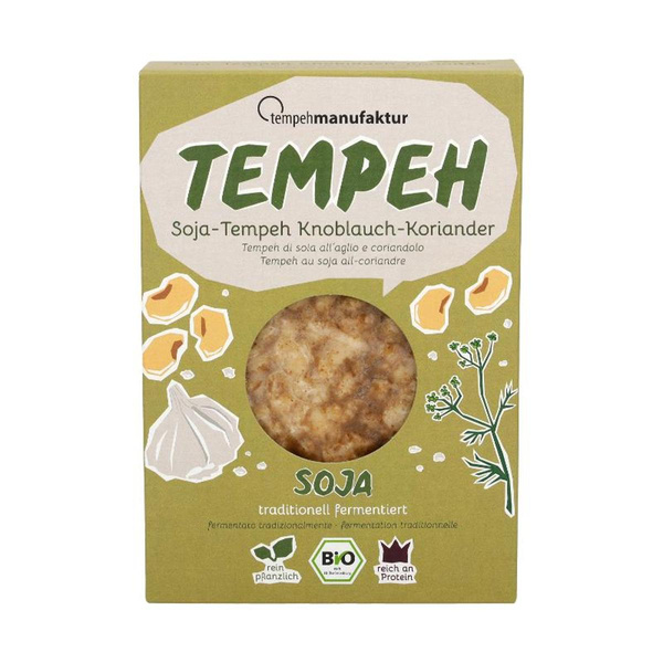 Produktfoto zu Tempeh Knoblauch-Koriander