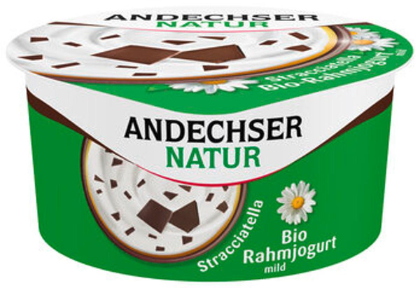 Produktfoto zu Rahmjoghurt Stracciatella im Becher