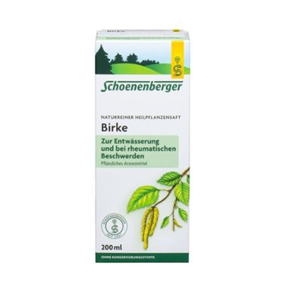 Produktfoto zu Naturreiner Heilpflanzensaft Birkenblätter
