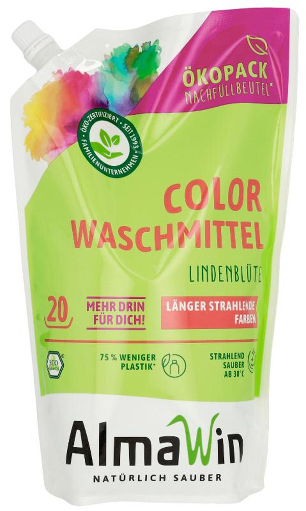 Produktfoto zu Color Waschmittel flüssig Lindenblüte