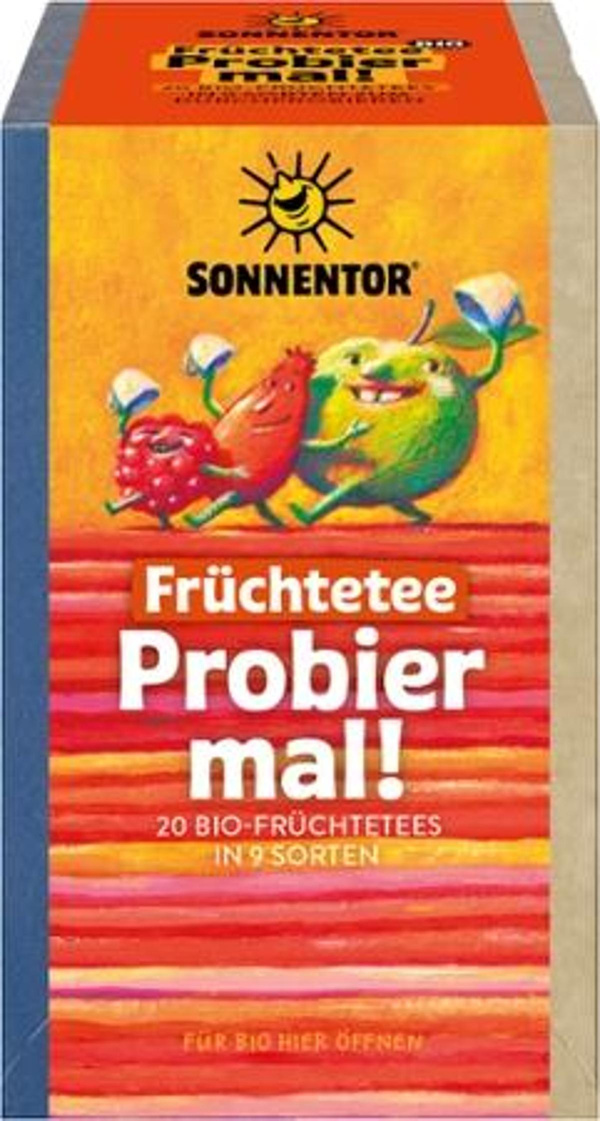 Produktfoto zu Früchtetee Probier mal! - im Beutel
