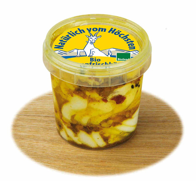 Produktfoto zu Ziegenfrischkäse Feige-Mandel