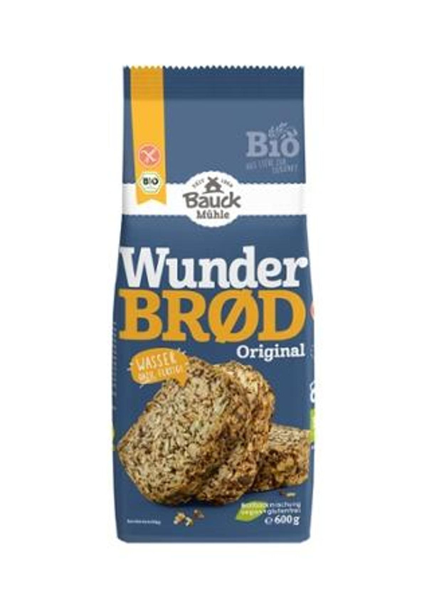 Produktfoto zu Brotbackmischung Wunderbrot glutenfrei