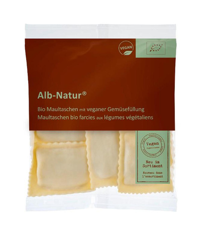Produktfoto zu Maultaschen vegan mit Gemüsefüllung