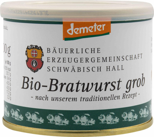Produktfoto zu Bratwurst mit Schweinefleisch