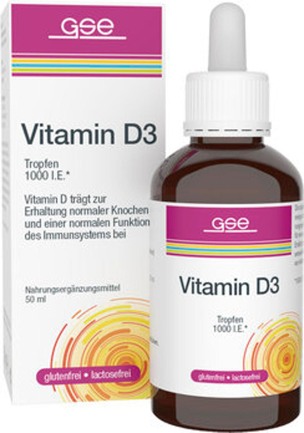 Produktfoto zu GSE Vitamin D3 - Tropfen