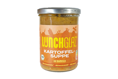 Produktfoto zu Kartoffelsuppe mit Rindfleisch