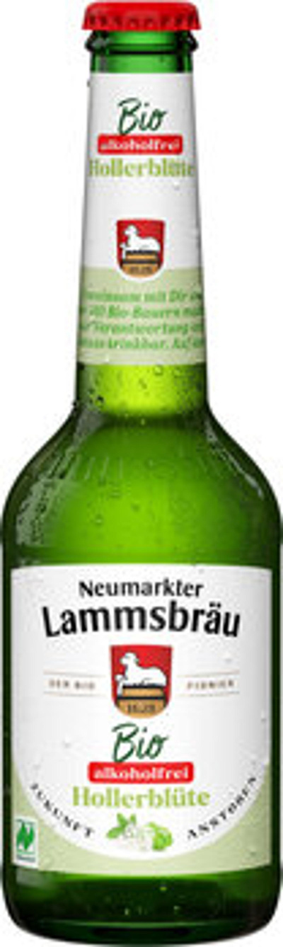 Produktfoto zu Lammsbräu alkoholfrei & Hollerblüte