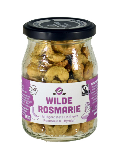 Produktfoto zu Cashewkerne geröstet mit Rosmarin