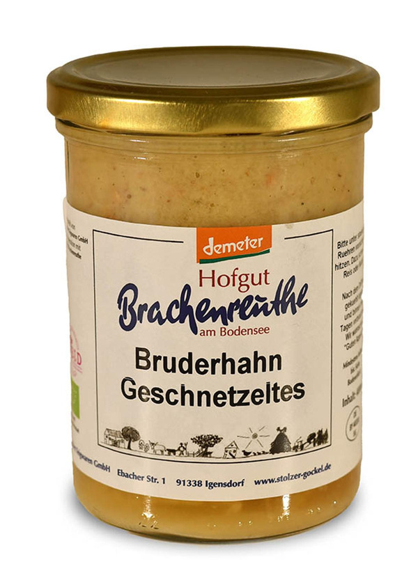Produktfoto zu Bruderhahn-Gockelgeschnetzeltes