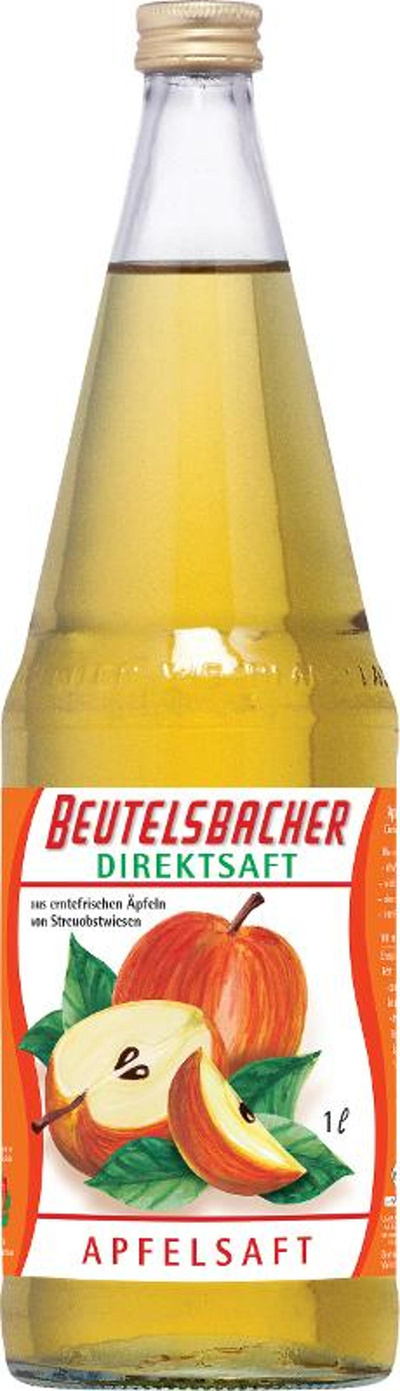 Produktfoto zu klarer Apfelsaft
