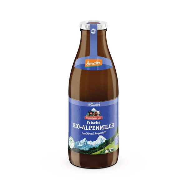 Produktfoto zu Frische Alpen-Vollmilch