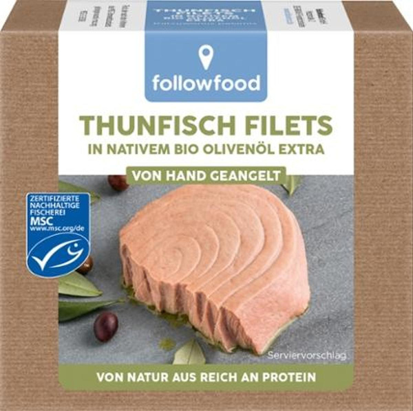 Produktfoto zu Thunfischfilets in Olivenöl
