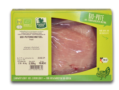 Produktfoto zu Putenschnitzel, frisch, 2 Stück