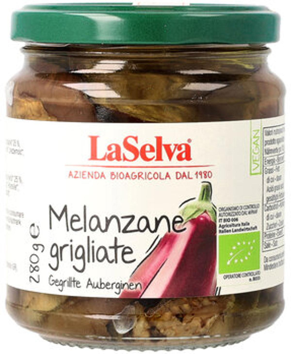 Produktfoto zu Gegrillte Auberginen in Öl