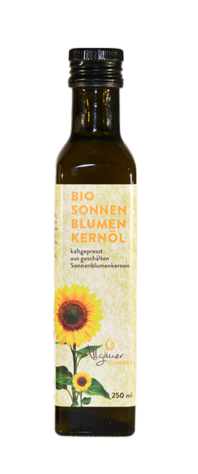 Produktfoto zu Bio Sonnenblumenöl aus dem Allgäu