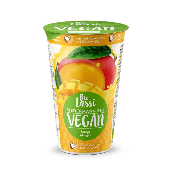 Produktfoto zu Bio Vegan Lassi Mango