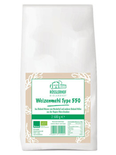 Produktfoto zu Weizenmehl Typ 550 - Großpackung