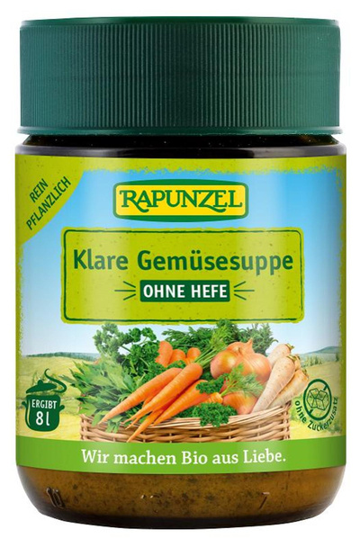 Produktfoto zu Klare Gemüsesuppe ohne Hefe