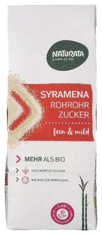 Produktfoto zu Rohrohrzucker fein Syramena